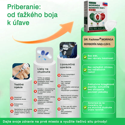 🏆DR.Fachmer® Moringa Berberine NAD+ 15-v-1 Nano-mikroihličková náplasť | Nová generácia starostlivosti o telo s pokročilým nano zložením