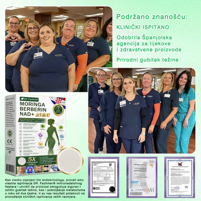💛DR.Fachmer® Moringa Berberine NAD+ 15-v-1 Nano-mikroihličková náplasť | Nová generácia starostlivosti o telo s pokročilým nano zložením 💛
