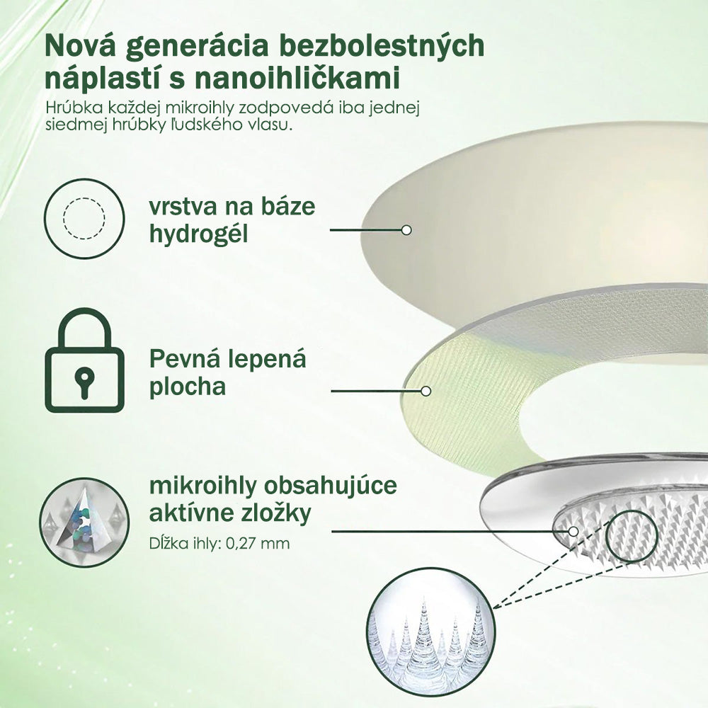 🥕 🌿V súlade s platnými predpismi v Slovenskej republike a Európskej únii 🙌 | 🌿 GFOUK® Moringa · Berberín × NAD+ Pokročilá nano mikroihličková náplasť 10 v 1 | 🧪 Podložené vedou | Zloženie 10 v 1 | 🥕 Viditeľné výsledky už za 7 dní