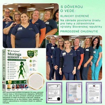 💛DR.Fachmer® Moringa Berberine NAD+ 15-v-1 Nano-mikroihličková náplasť | Nová generácia starostlivosti o telo s pokročilým nano zložením 💛