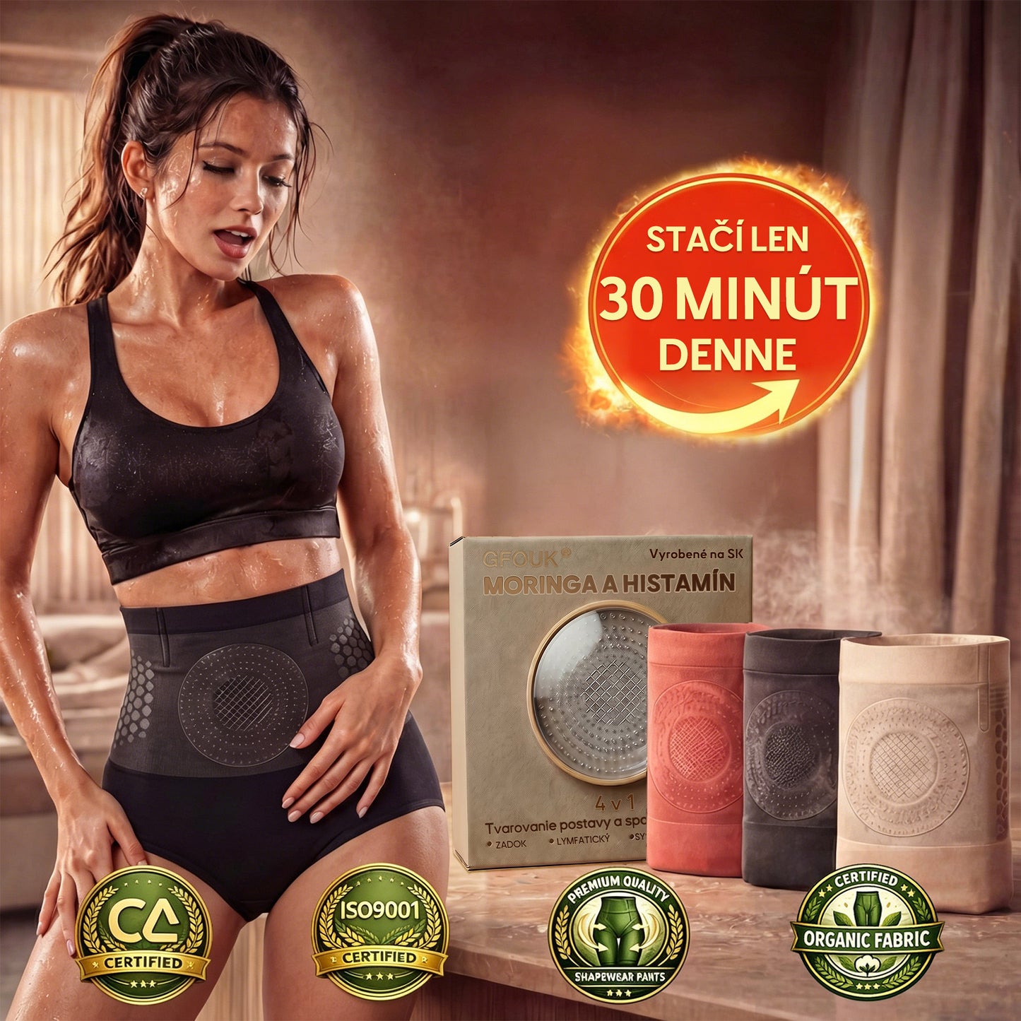 🩳🧉Oficiálny obchod značk Y GFOUK® 2026 MORINGA & BERBERİN 4 V 1 MIKROČASTICOVÉ FORMOVANIE & SORTKY NA SPALOVANIE TUKU